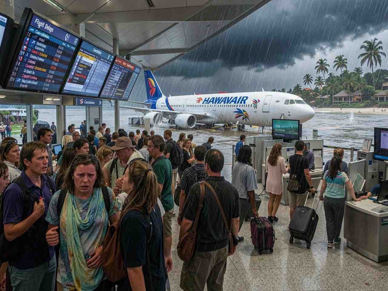Kona Low Storm Pounds Hawaii, Up to $50 Million in Tourism Losses