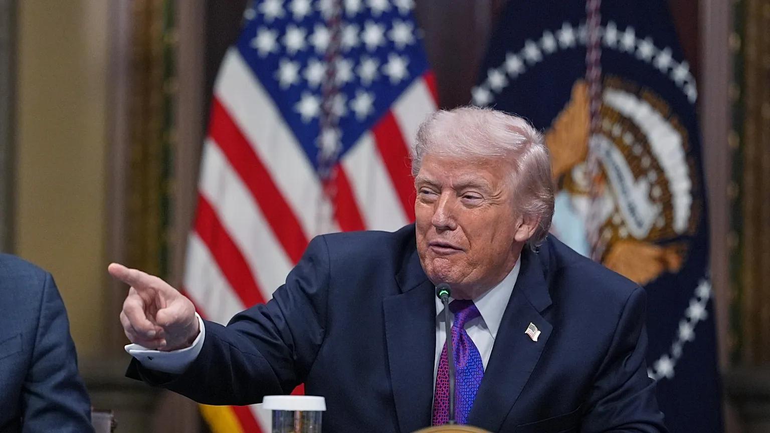 President Trump Threatens To Withhold Signature On All Bills Until Congress Passes Voter ID Law