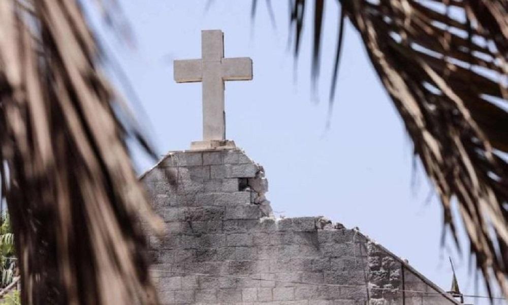 Israel Shells Gaza's Only Catholic Church, Kills Three Civilians and Wounds Parish Priest