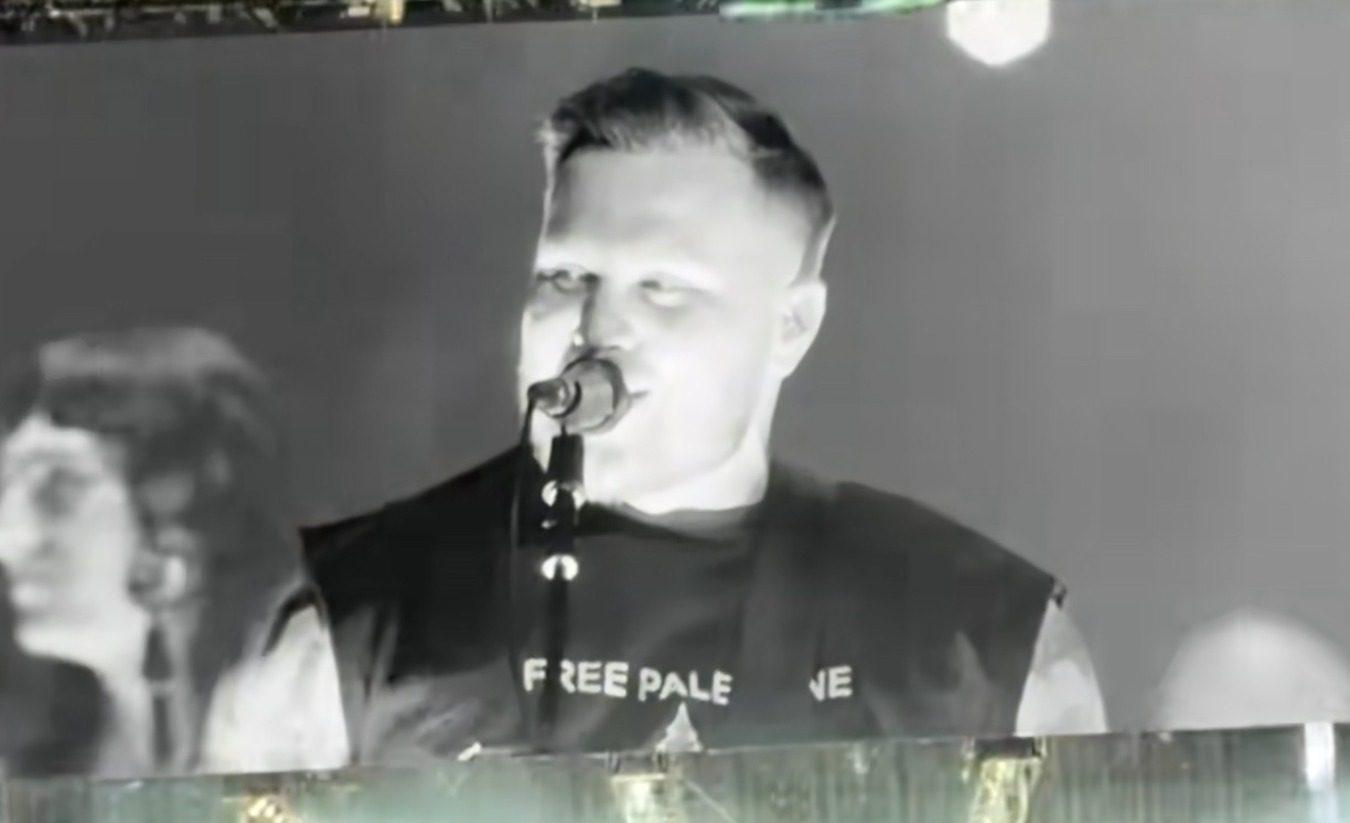 Zach Bryan Wears “Free Palestine” T-Shirt at Gillette Stadium in Foxborough, Massachusetts