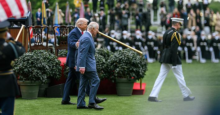 King Charles III Arrives in Washington, D.C. for Four-Day State Visit With Queen Camilla