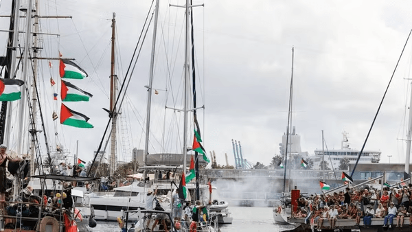 Global Sumud Flotilla Sets Sail From Barcelona to Challenge Israel’s Gaza Naval Blockade