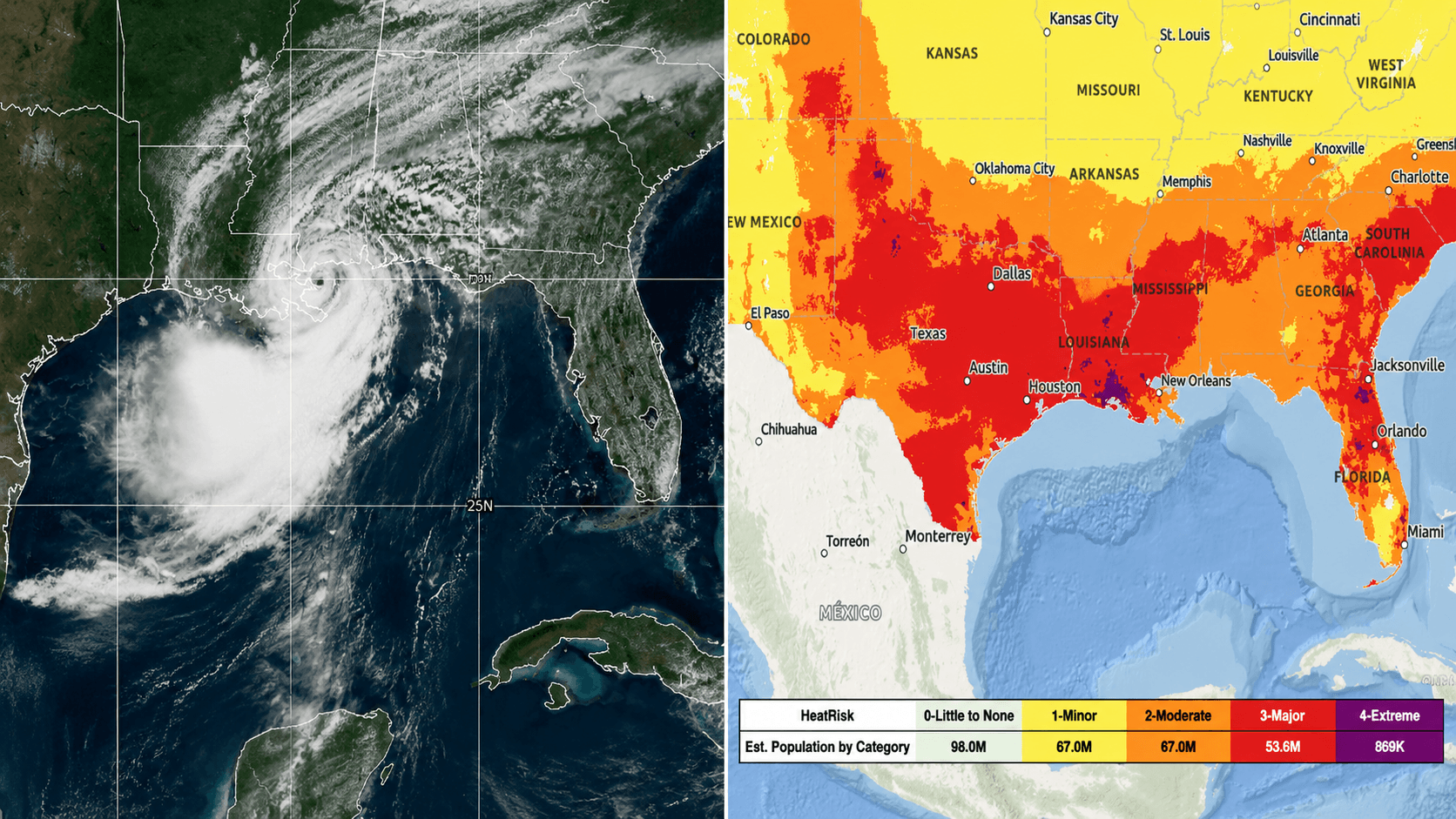 Tropical Storm Bertha Makes Second Gulf Coast Landfall Near Texas-Louisiana Line