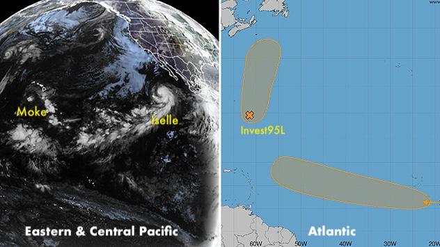 NHC Monitors Invest 96L and Invest 95L as El Niño Strengthens, Dolly Next