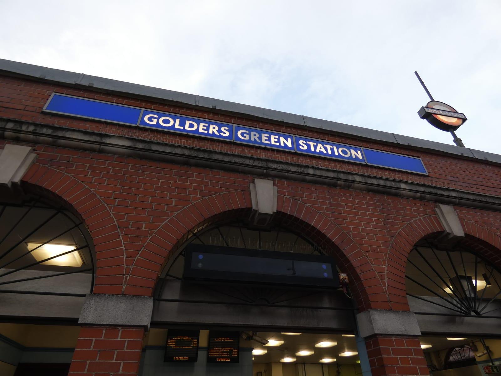Golders Green Underground station, north London