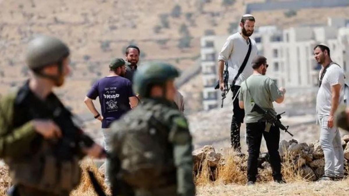 Israeli Settlers Attack European Diplomats Near Taybeh During West Bank Olive Harvest