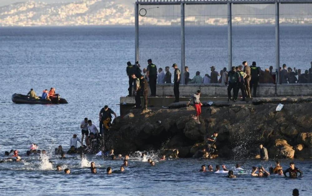 Spain Deploys Military to Ceuta After Thousands Breach Morocco Border, At Least 9 Die