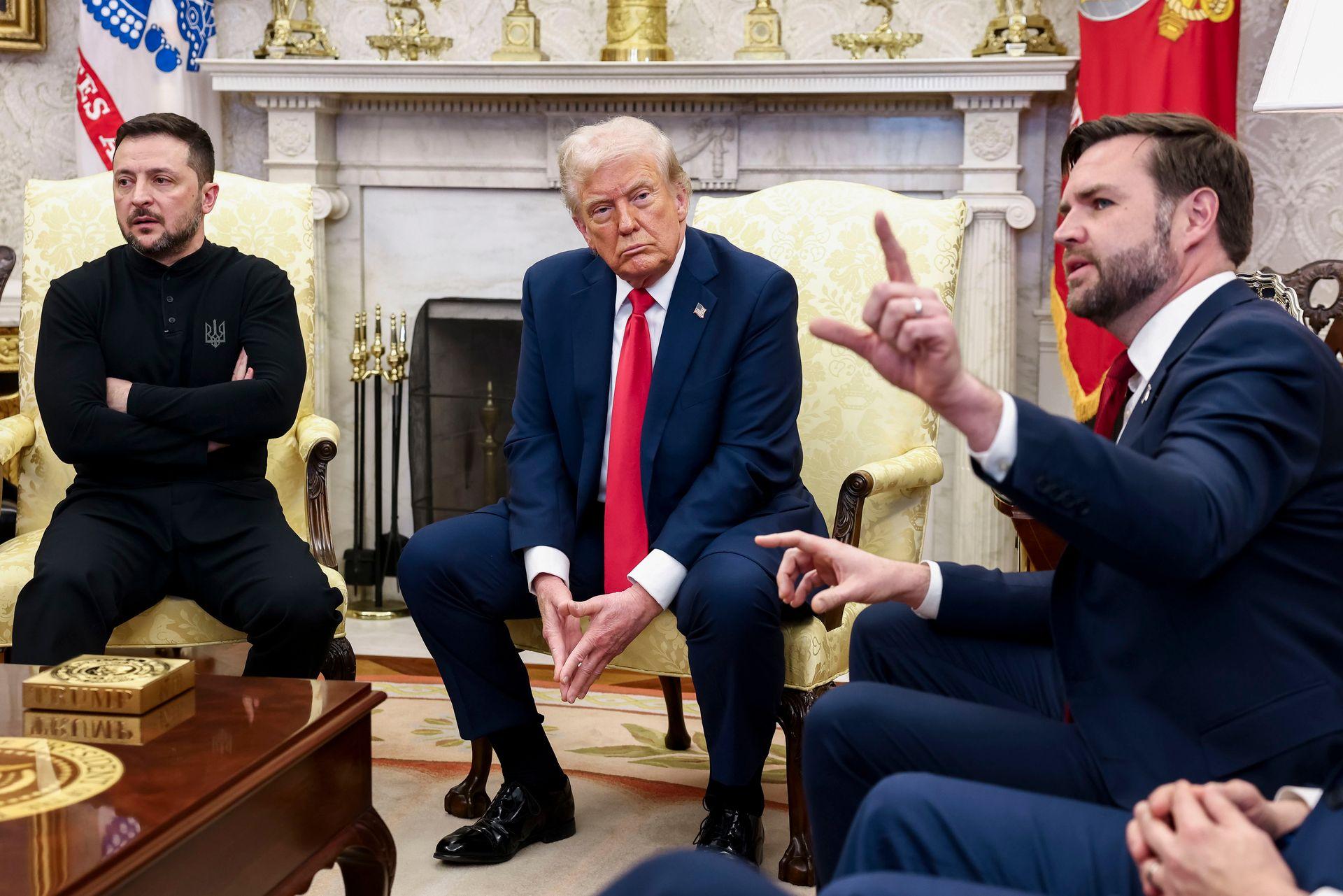Zelensky Says JD Vance Praising Halted U.S. Aid Helps Russia