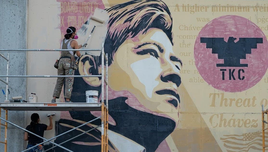 Kansas City council reconsiders César Chávez street name and murals amid abuse allegations.