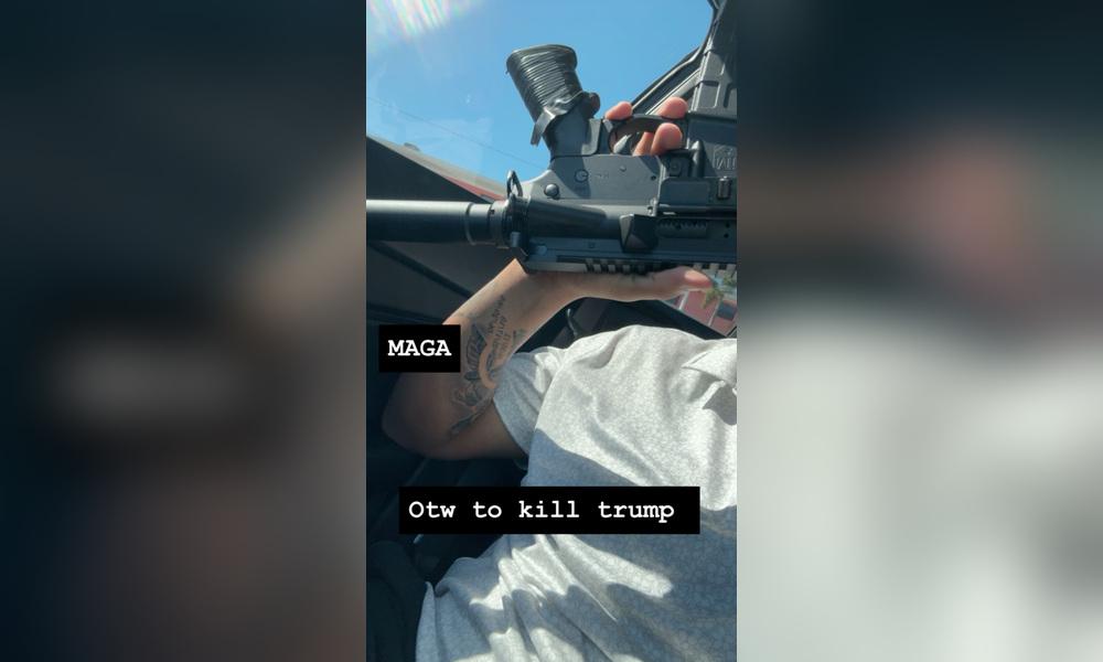 Florida Man Arrested for Threatening to Kill Trump in Instagram Post