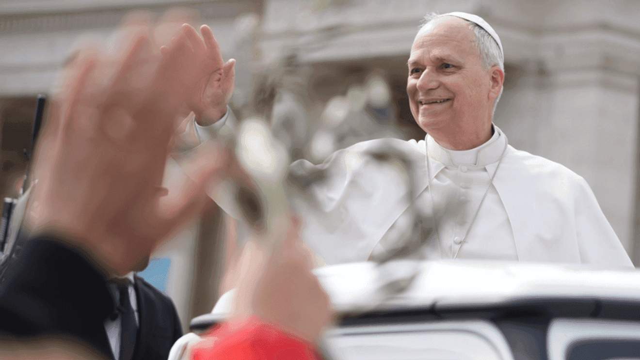 Pope Leo XIV Carries Cross at Colosseum, Calls Power to Account