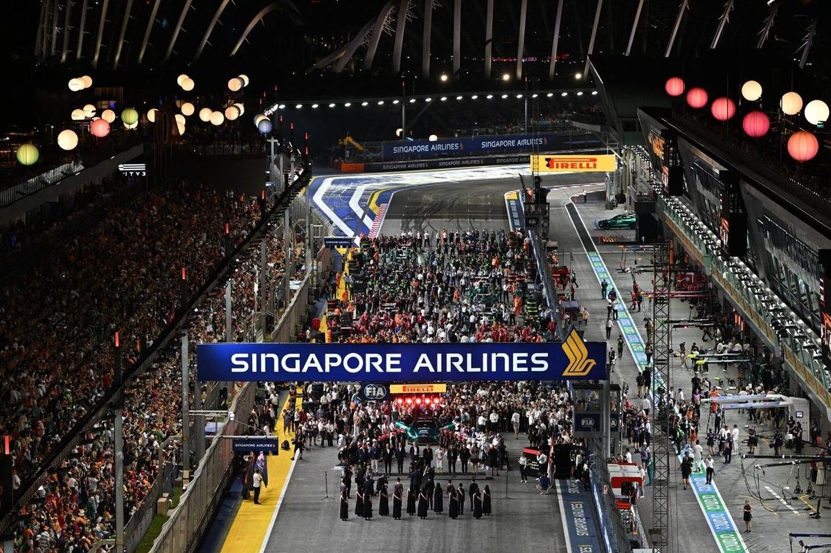 George Russell Tops Singapore Grand Prix Practice Ahead of Leclerc and Norris; Colapinto Finishes 19th