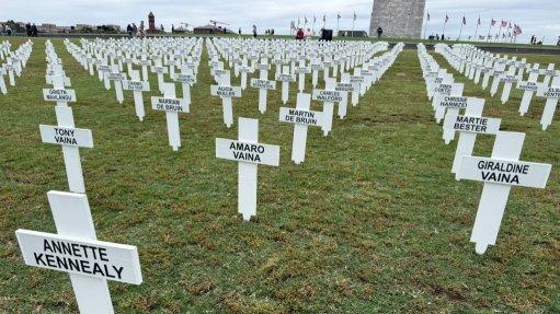 Lex Libertas Plants 3,000 White Crosses on Washington’s National Mall for South Africa Farm Victims