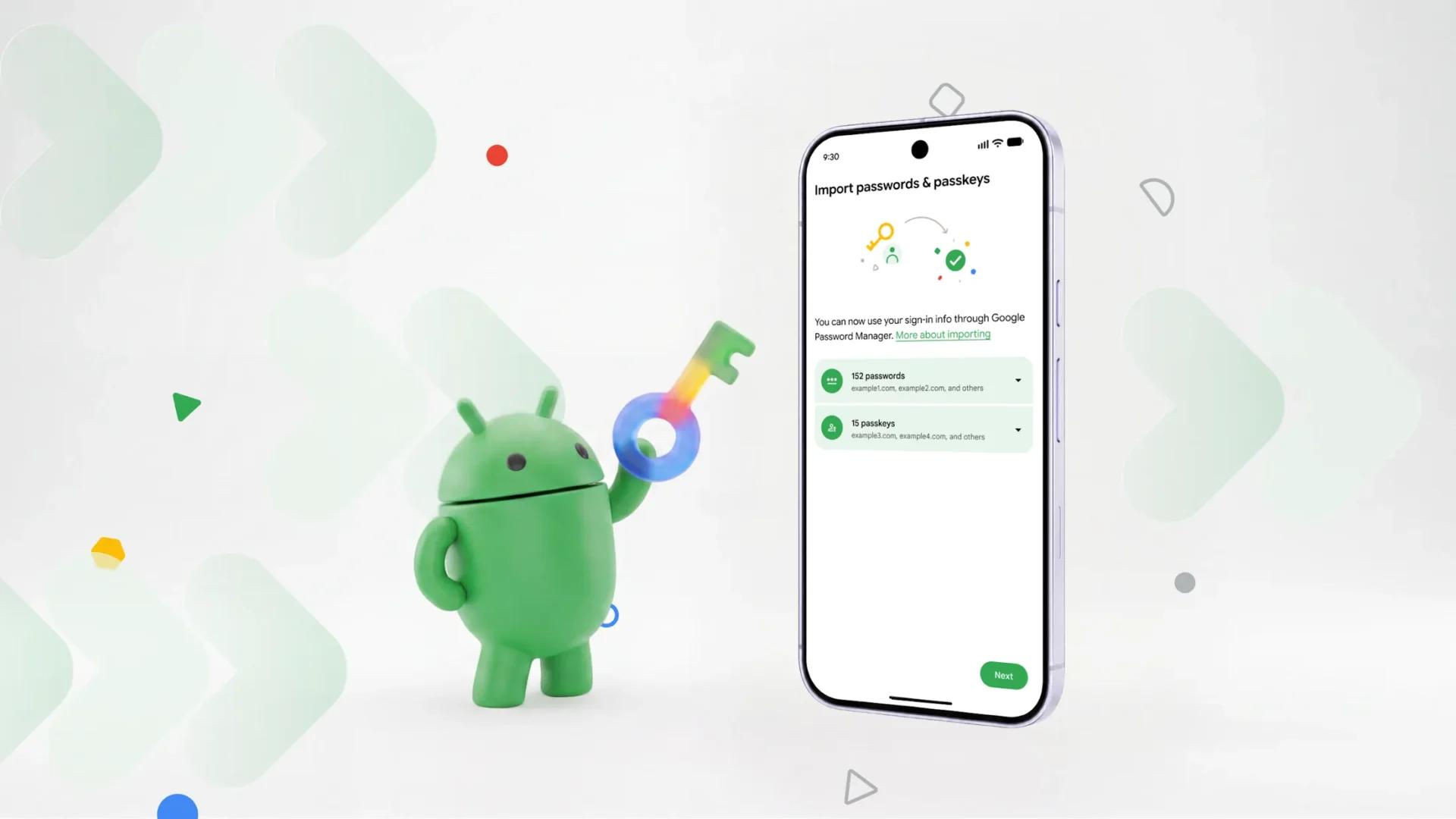 Android Now Lets Users Securely Transfer Passwords And Passkeys Between Managers