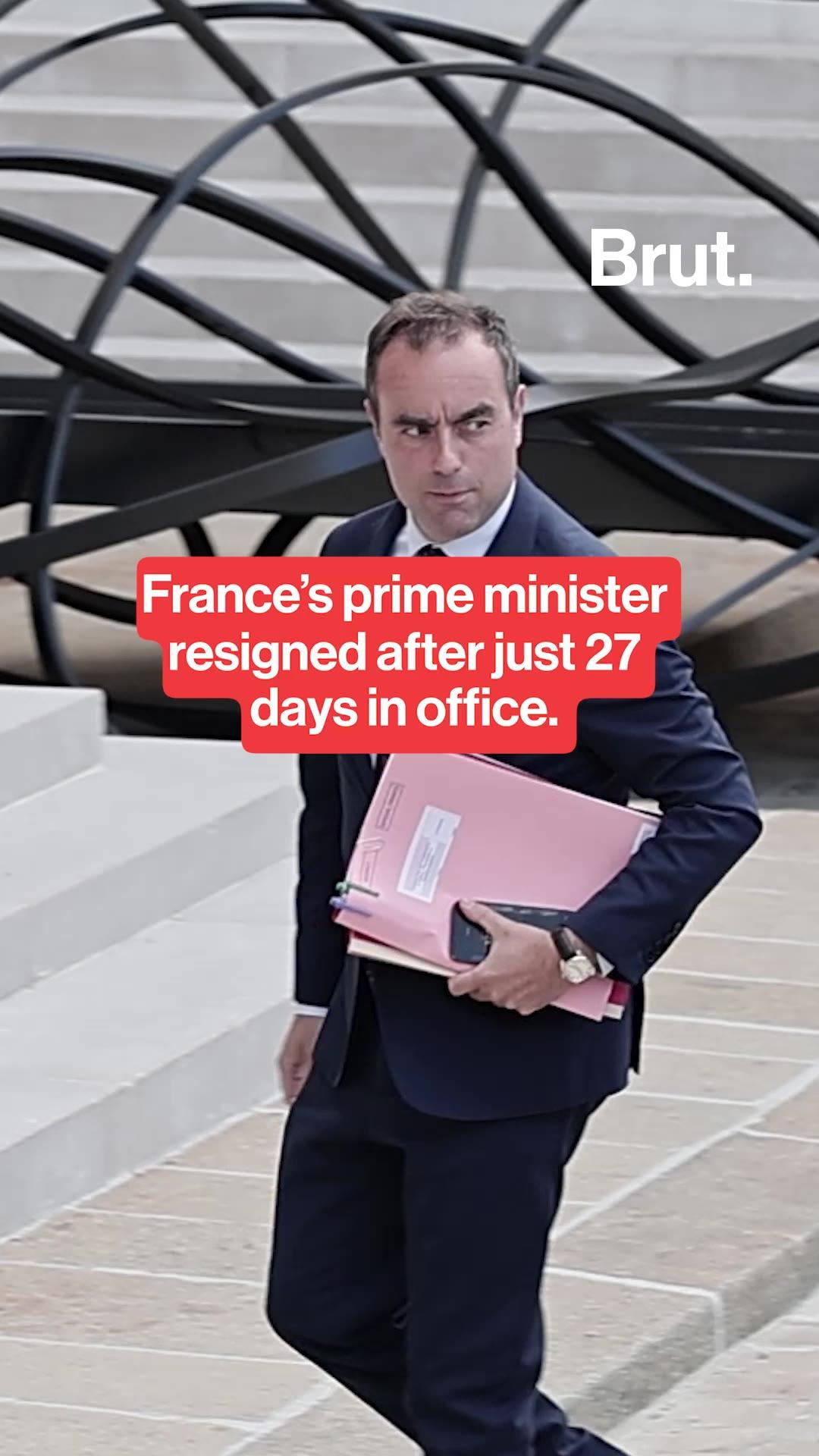 French Prime Minister Lecornu Resigns After 27 Days, Deepening Macron’s Political Crisis