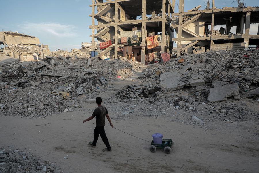 Israeli Strikes Continue In Gaza As Palestinians Mark Ramadan After Ceasefire