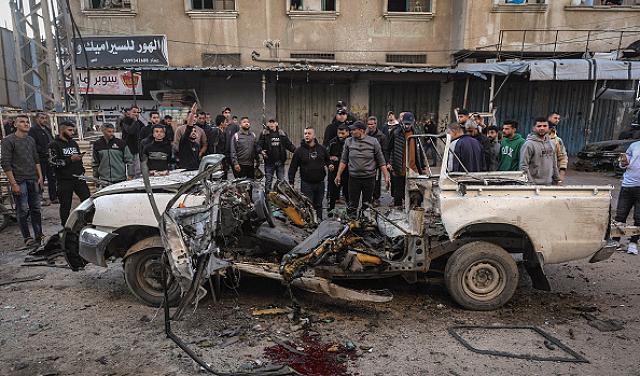 Israel Kills Six Palestinians in Airstrike on Gaza Police Checkpoint