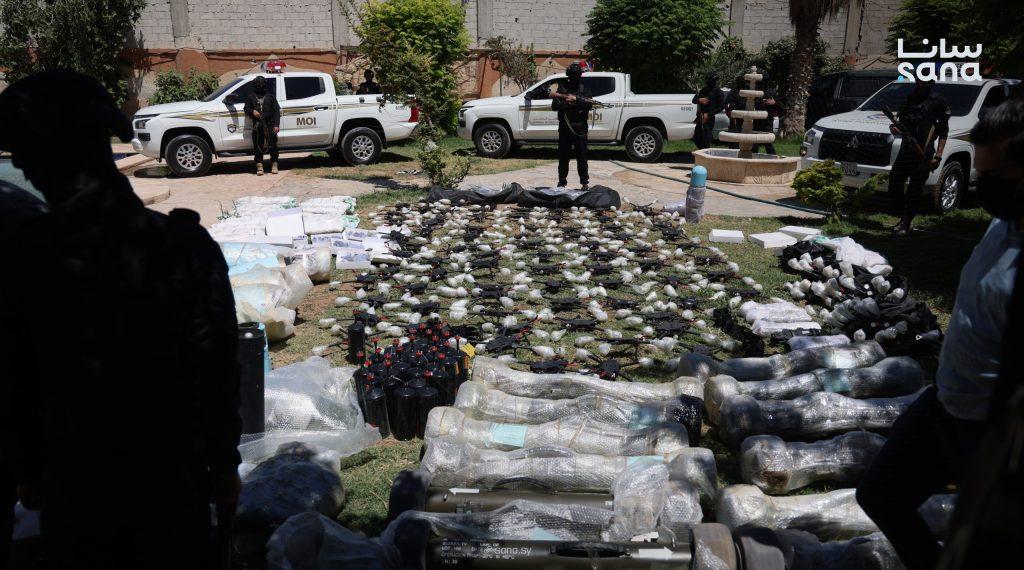 Syria’s Interior Ministry Seizes Advanced Weapons Shipment Bound for Hezbollah at Iraq Border