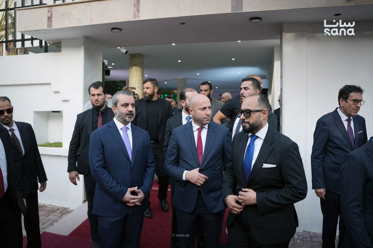 Asaad Al-Shaibani Meets Abdul Hamid Al-Dbeibah as Syria Reopens Embassy in Tripoli