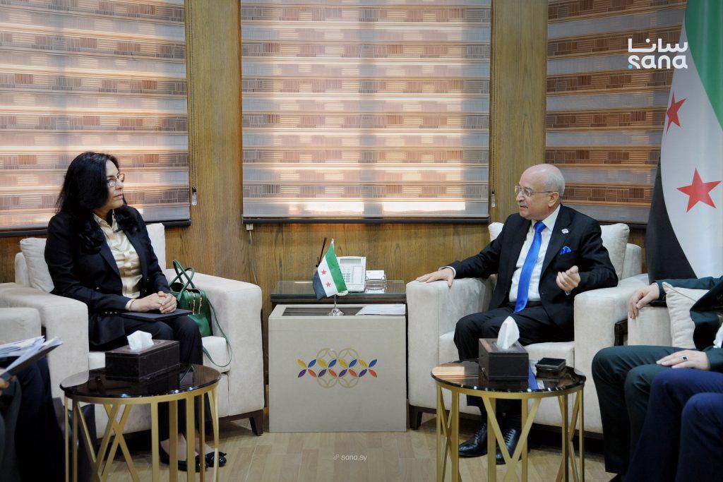 Syria’s Transport Minister Badour Meets World Bank Regional Director Khalifa on Rail, Road Rehabilitation
