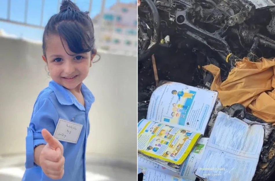 Israeli Strike Kills Eight-Year-Old Wafaa Akila and Father Youssef in Gaza