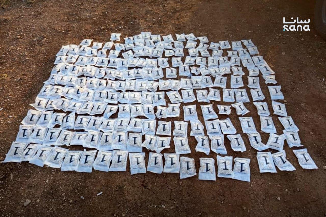 Syrian Arab Army Seizes Hashish And Captagon Pills In Lebanon Border Operations