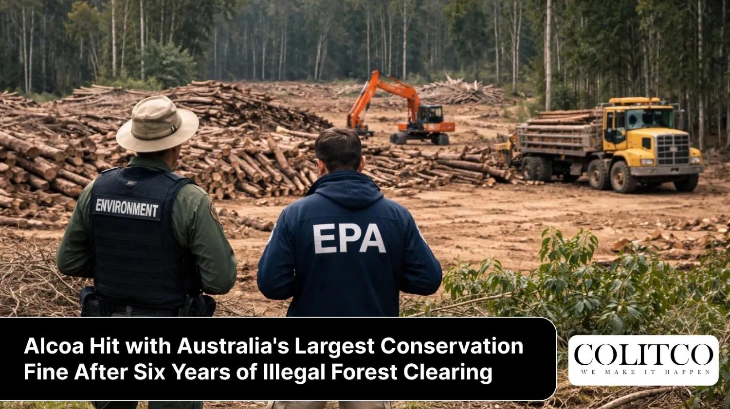Alcoa Agrees to Pay Record A$55 Million Fine After Unlawfully Clearing Nearly 2,100 Hectares of Protected Northern Jarrah Forest