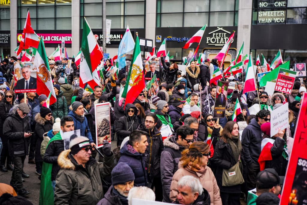 Hundreds of Thousands Rally in Toronto to Demand Action After Iran's Repression Killed Thousands