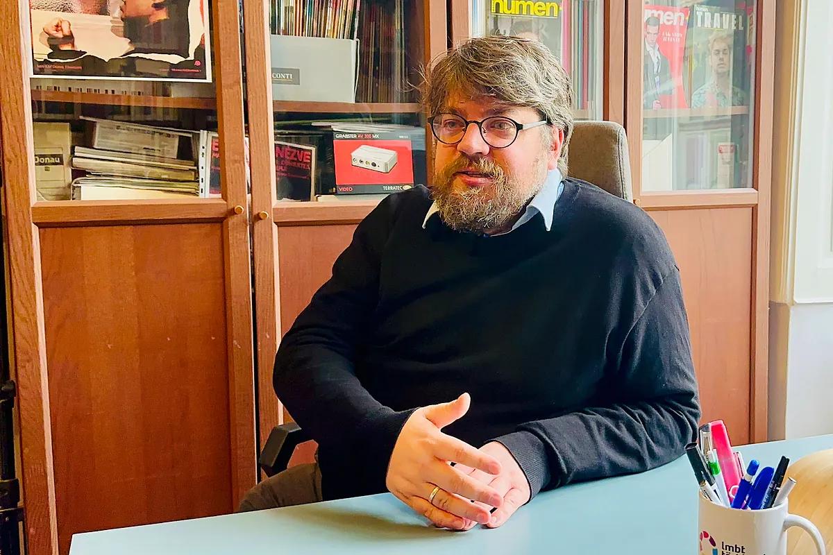 Tamás Dombos, Hungarian gay activist: "Hungary is not a uniformly homophobic country; it is a country where the power has decided to use those prejudices."