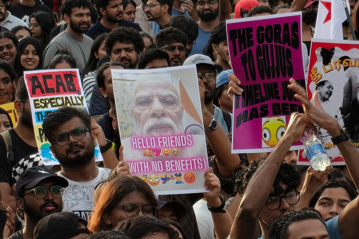Modi changes his skin so that India's Gen Z rebellion does not reach the polls