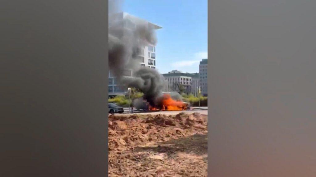 Iran Fires Cluster Missile; Debris Hits Bnei Brak, Wounding Eight To Nine