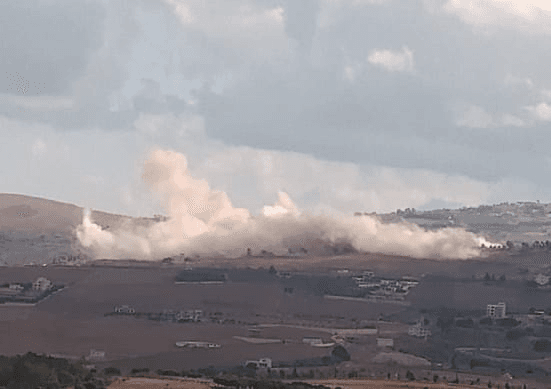 Israeli Forces Advance Toward Deir Mimas, Set Fire to Mays al-Jabal Hospital