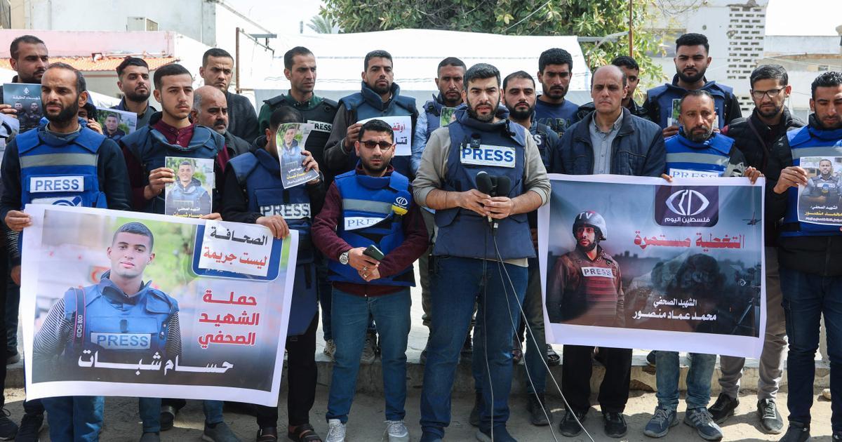 Israel Kills Palestinian Journalist Mohammed Mansour, His Wife, Son in Khan Younis Strike