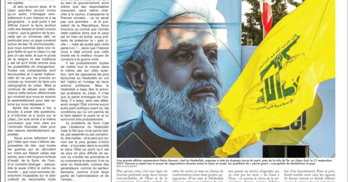 Image from Courrier international