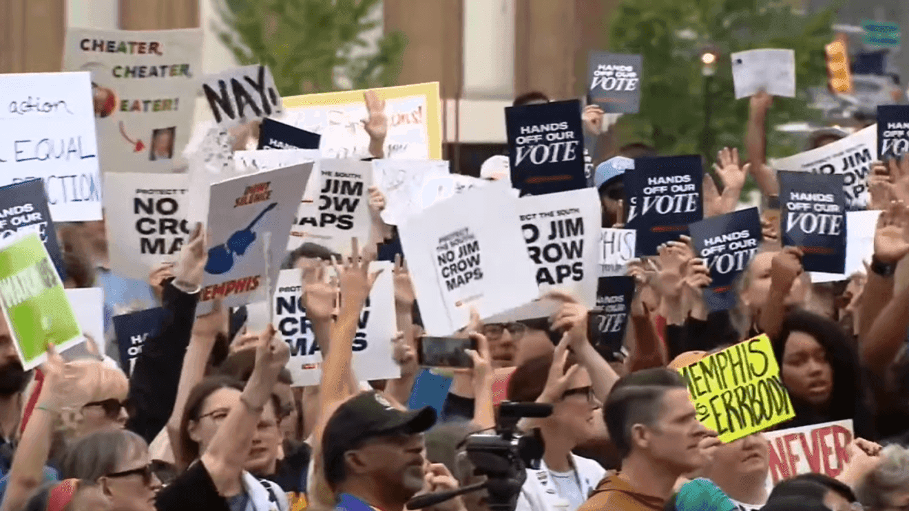 NAACP Sues Tennessee Republicans Over New U.S. House Map Splitting Memphis Majority-Black District
