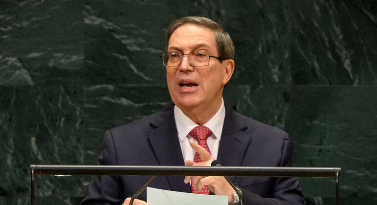 Bruno Rodríguez Parrilla Accuses US at UN of Economic War and Humanitarian Crisis