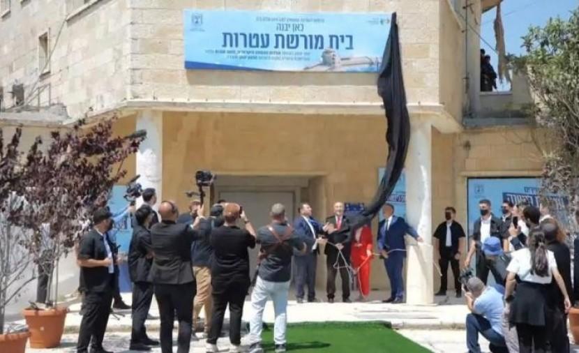 Jerusalem Governorate Says Netanyahu’s Heritage Center Foundation Stone Escalates Settlement Expansion in Qalandiya