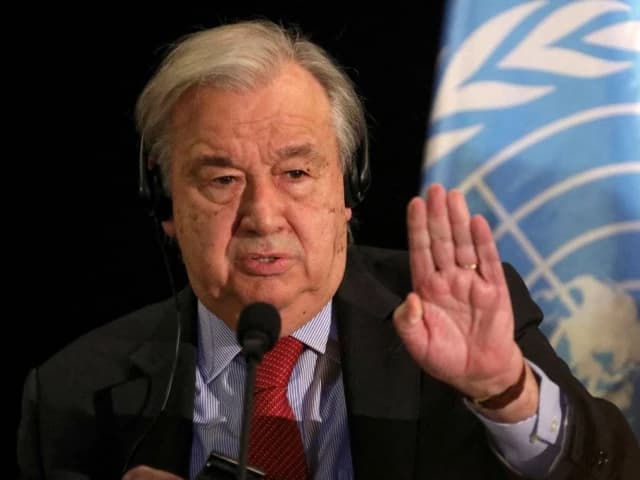 UN Chief Guterres Warns Israel, Iran, U.S. War Pushes Middle East To Breaking Point