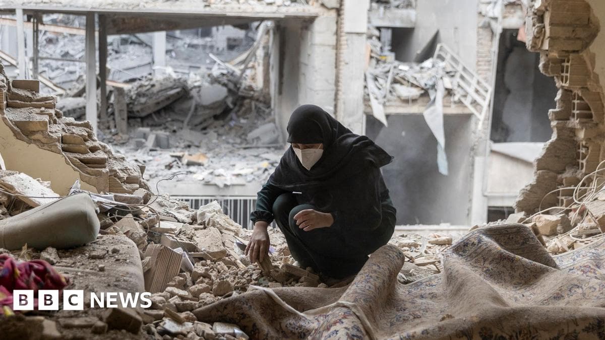 What Iranians are being told about the war