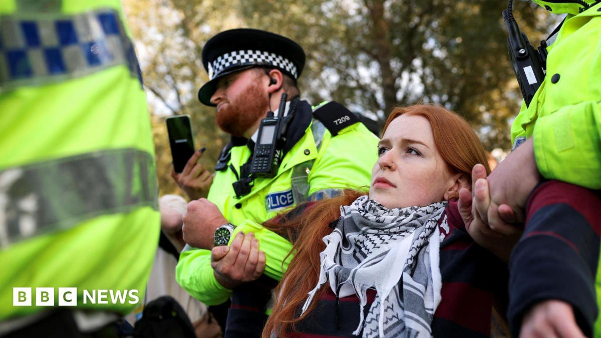 Merseyside Police Arrest Over 50 Palestine Action Protesters Outside Labour Conference