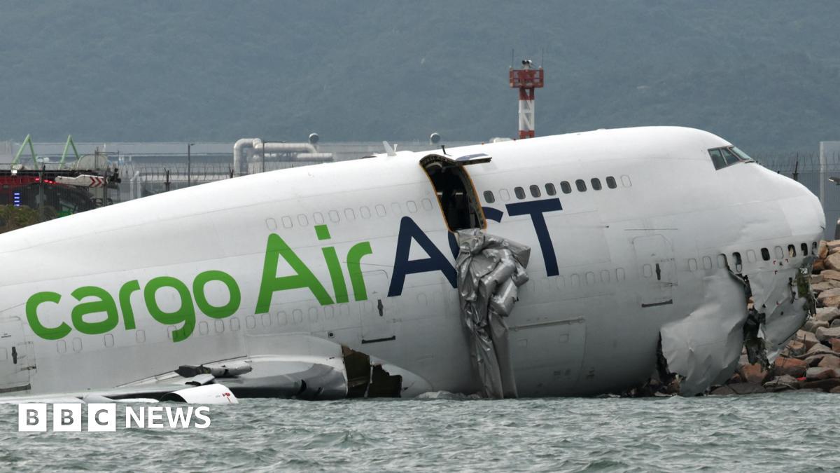 Emirates Cargo Plane Skids Off Hong Kong Runway, Kills Two Airport Security Staff