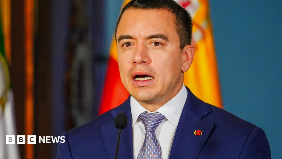Unknown Assailant Attempts to Assassinate Ecuador President Daniel Noboa with Poisoned Chocolate and Jam