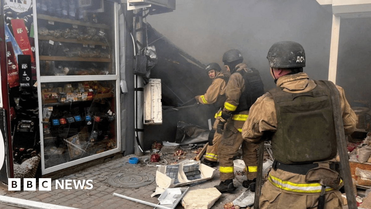 Russia Carries Out Drone Attack On Nikopol Market, Killing Five And Wounding 19