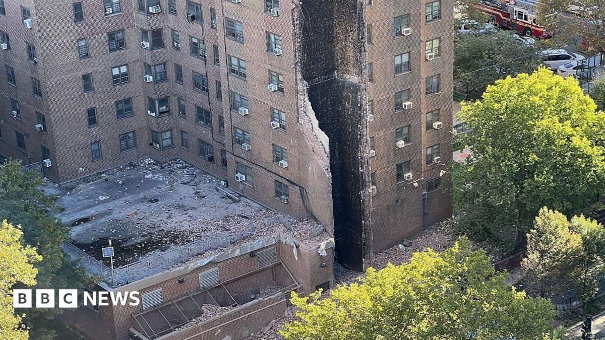 Gas Explosion Causes Partial Collapse of Bronx Public Housing High-Rise, No Injuries Reported