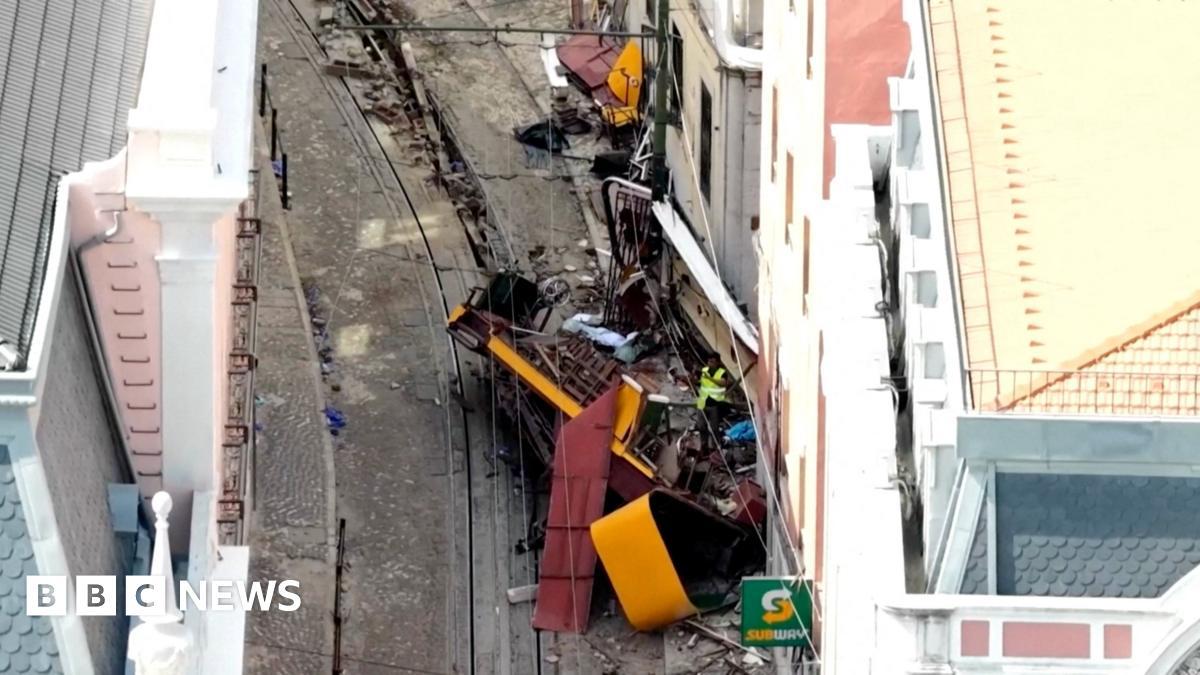 Faulty Cable Causes Lisbon Funicular Crash Killing 16, Authorities Order All Cable Cars Closed for Safety