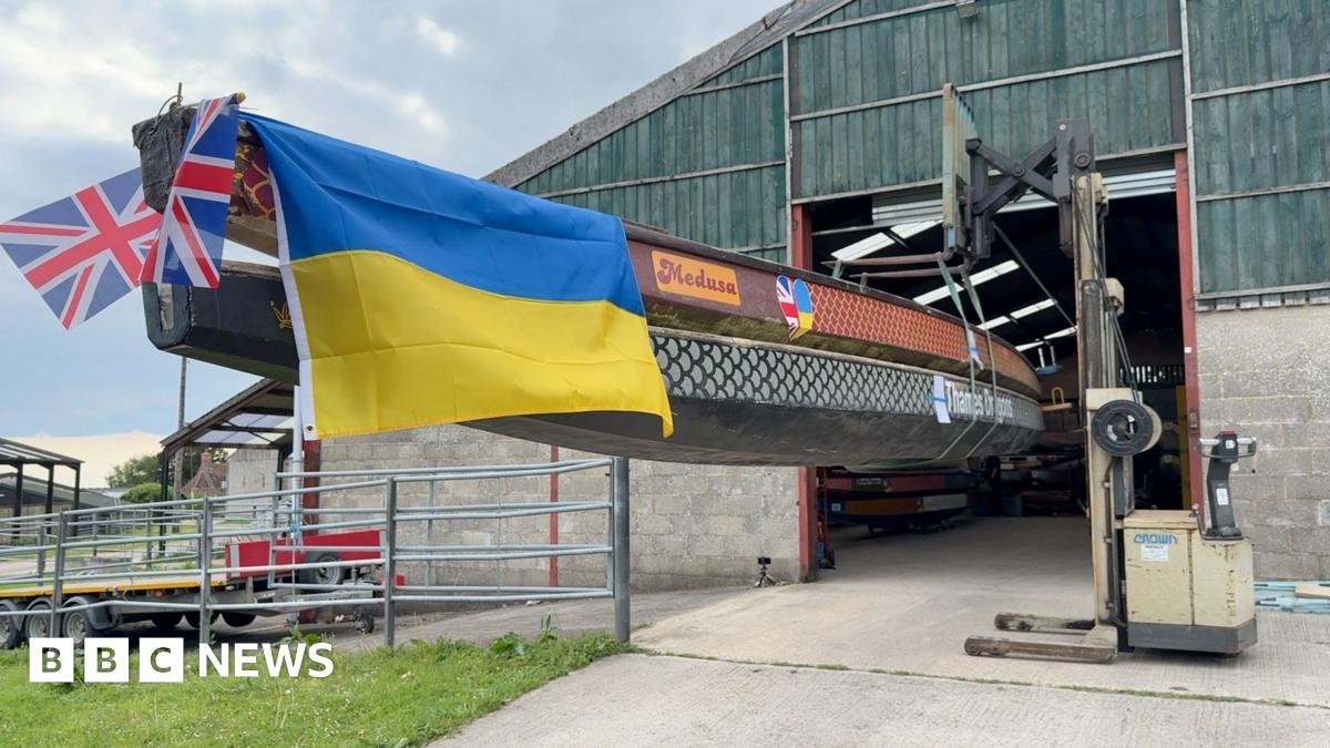 Dragon boats set for Ukraine soldiers' rehab