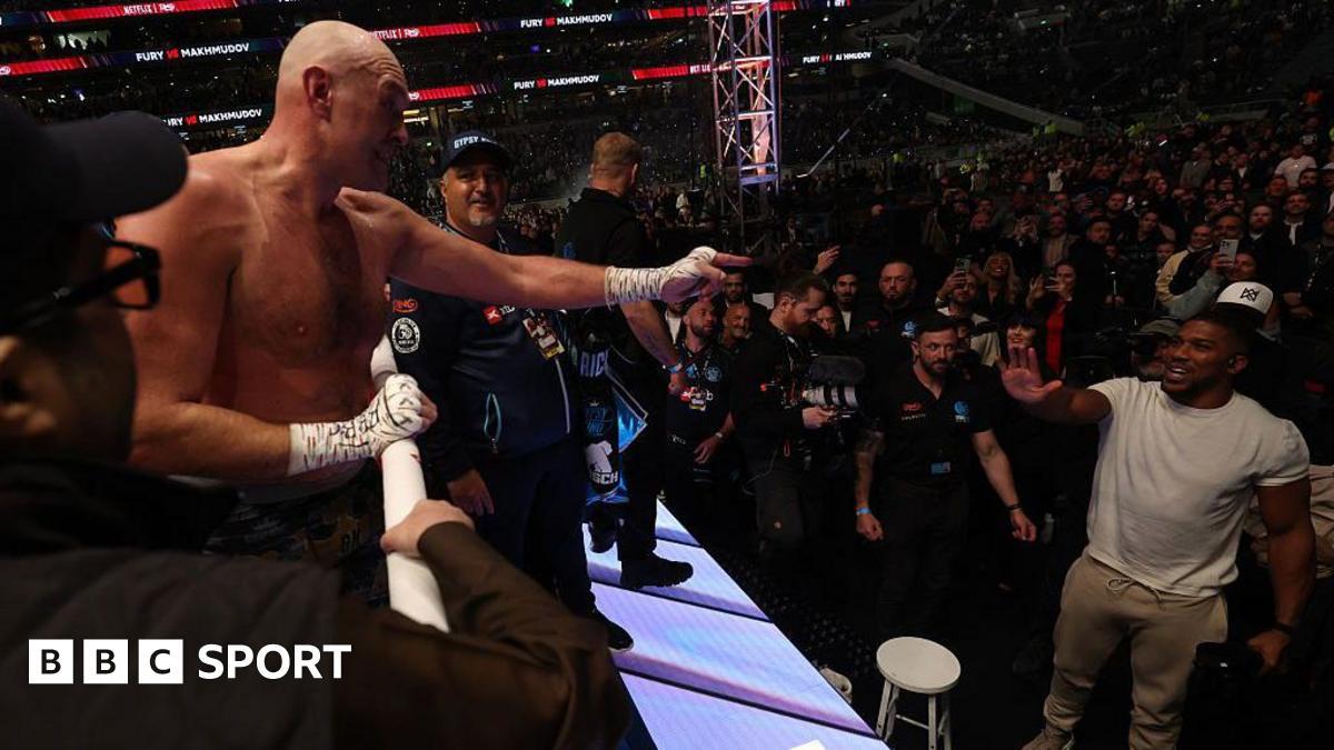 Tyson Fury and Anthony Joshua refuse to rematch after Fury’s victory, avoiding the ring