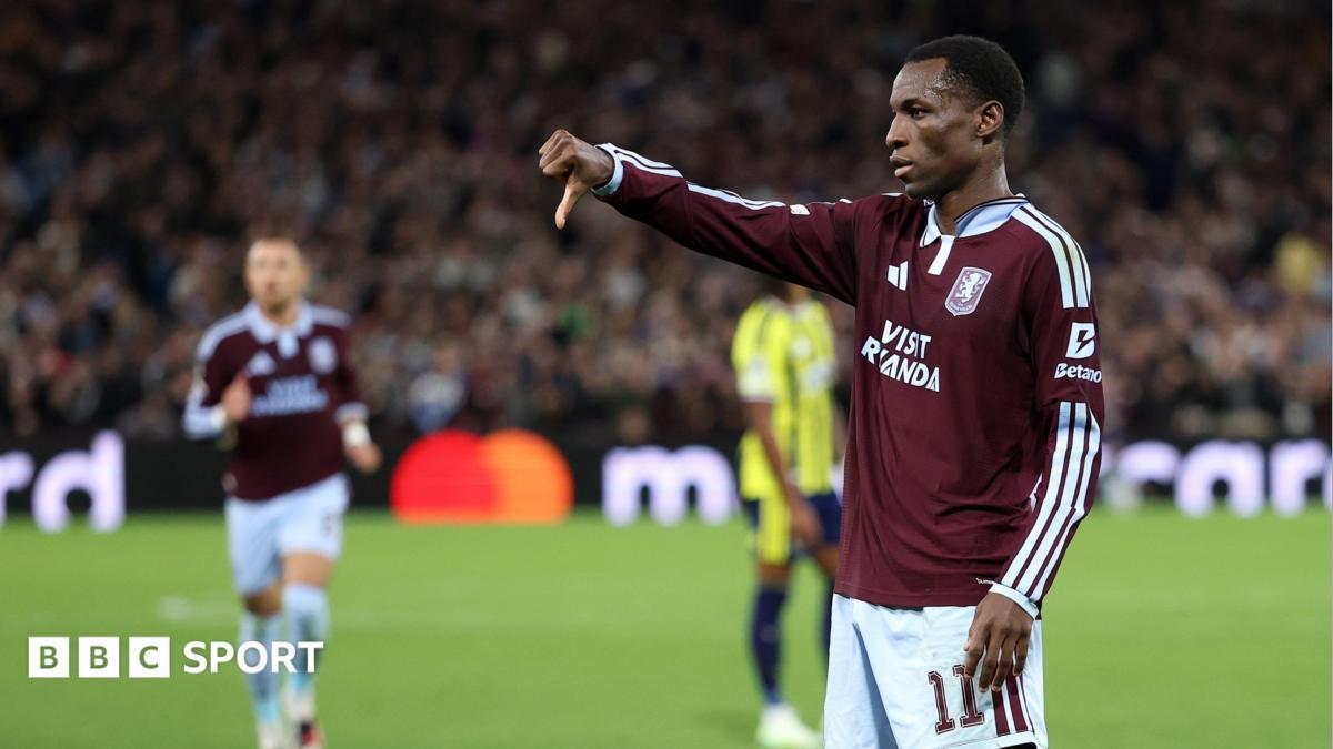 Aston Villa Crushes Fenerbahce 6-0 As Johan Manzambi, Nicolas Jackson Shine