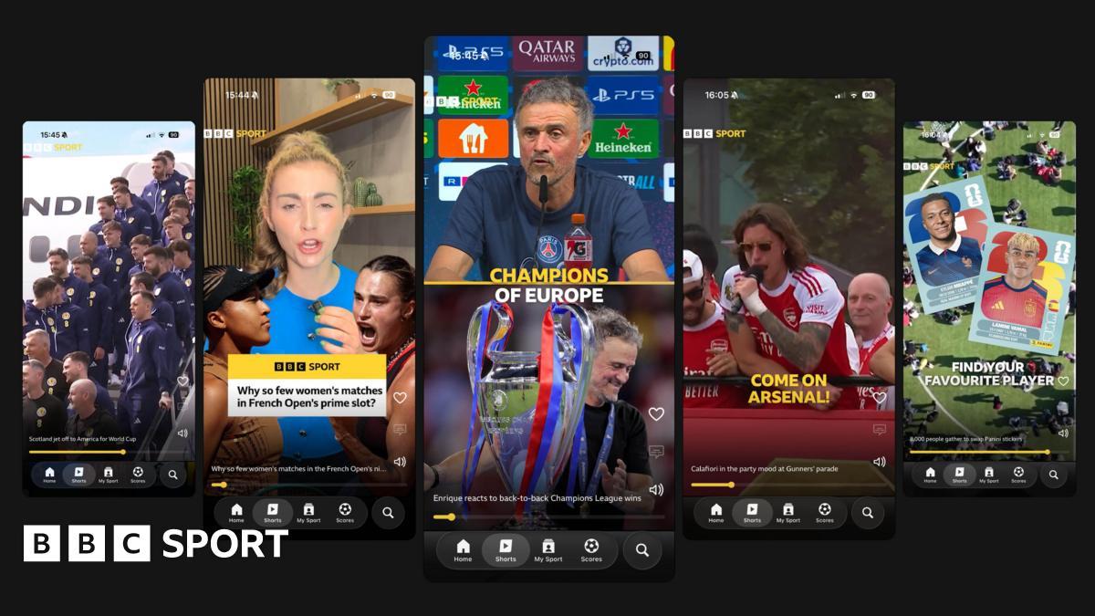 Introducing Shorts on the BBC Sport app