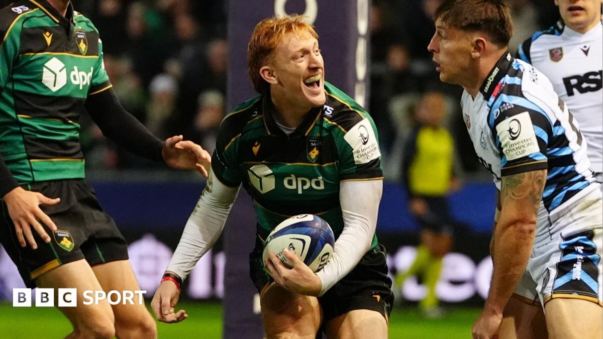 Northampton Beat Cardiff 28-12 at Franklin's Gardens in Champions Cup Opener